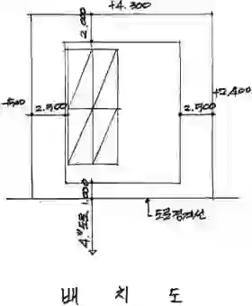청운빌라 배치도 이미지